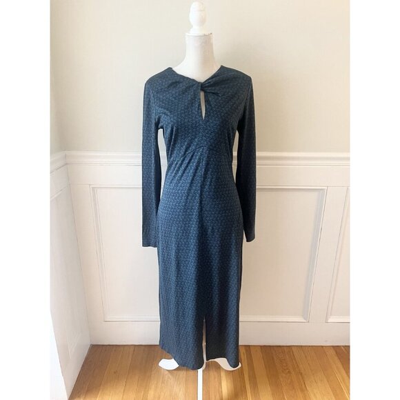 Boden Empire Knot Lily Keyhole Midi Dress Size 8 - Picture 4 of 8